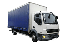 Van Hire Weymouth - 7.5 Tonne Curtain Side Truck - Truck hire Weymouth